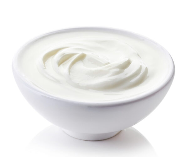 bakje yoghurt